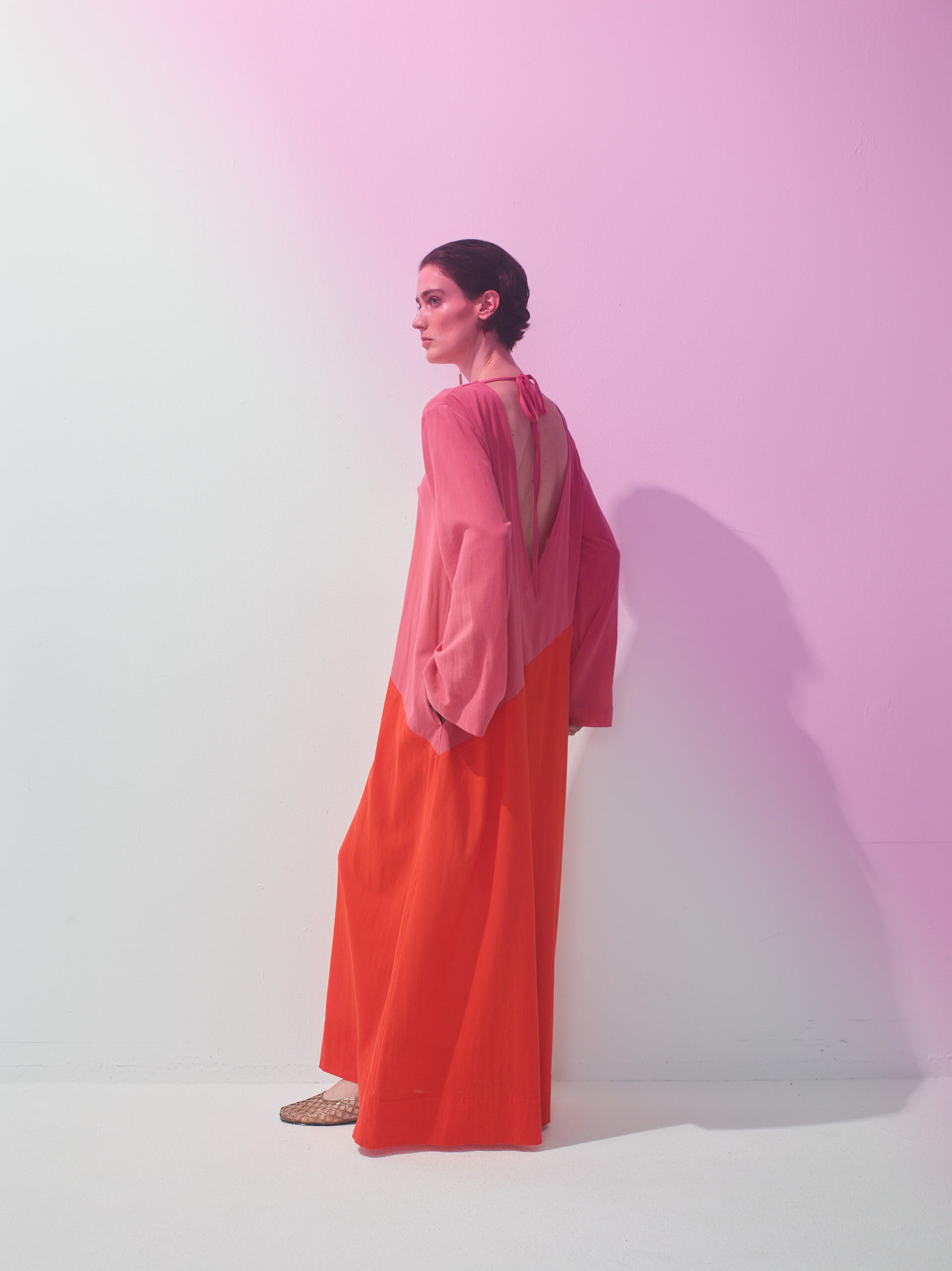 FAYE CAFTAN COLOURBLOCK - Image 4