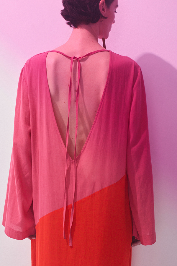 FAYE CAFTAN COLOURBLOCK - Image 3