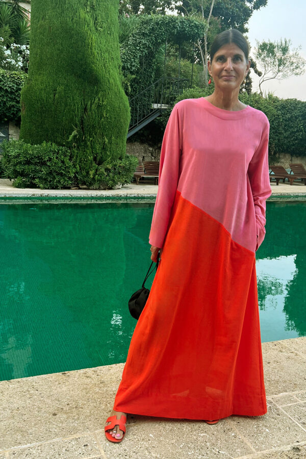 FAYE CAFTAN COLOURBLOCK